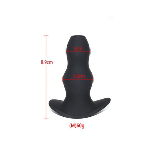 Hollow Design of The Anal Bead Toys Soft Silica Gel Sex Toy