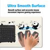 Large Mausepad Cute Panda Mousepad XXL Gamer Keyboard Mat Pc HD Desk Mats Company Mouse Pad Black White Cartoon Deskpad For Gift