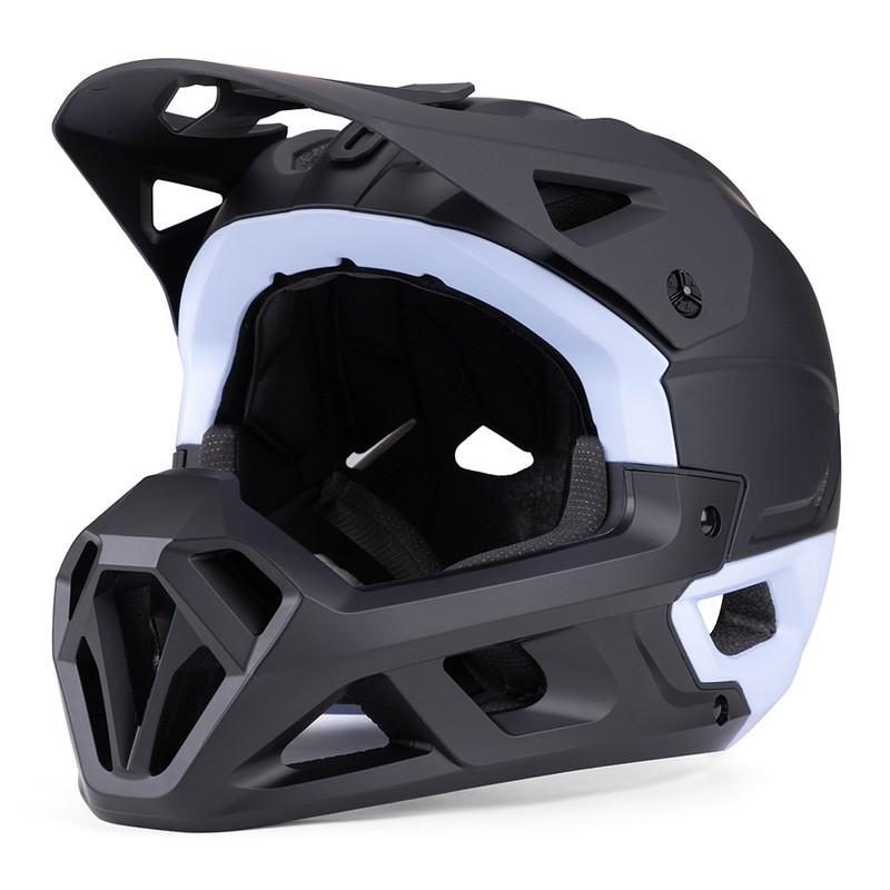 Full Face Cycling Helmet Mountain Bike Adult Unisex EPS Safety Gear With Adjustable Fit