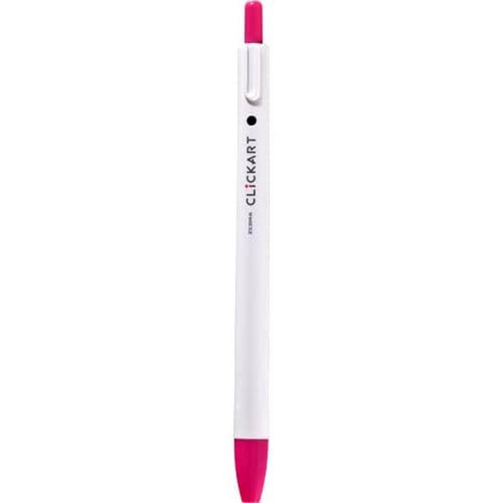 Zebra Color Pen Clickart Cherry Pink WYSS 22 CHP Knock-Style Water-Based