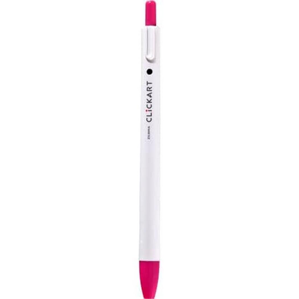 

Zebra Color Pen Clickart Cherry Pink WYSS 22 CHP Knock-Style Water-Based розовый