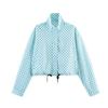 European and American style, wholesale women's clothing fashion versatile temperament casual design nine-color hair polka dot set