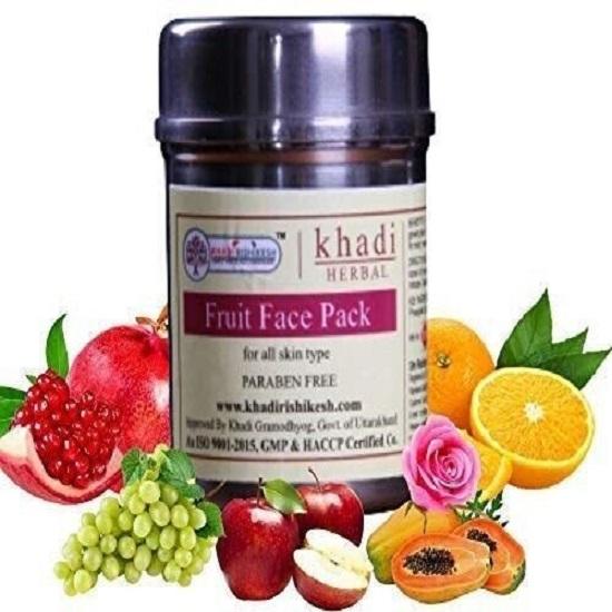 

Khadi Rishikesh Herbal Fruit Face Pack For Glowing Skin 50 gram 459