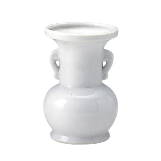 White Flower Vase [5 Inches]  Buddhist Altar Supplies, Home Memorials