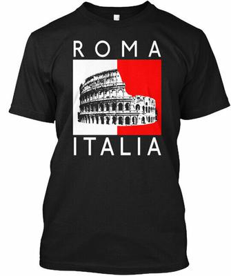 Roma Italia Rome Italy Italian Tourist Souvenir T-Shirt Made In USA Size S 5XL Unisex T-Shirt