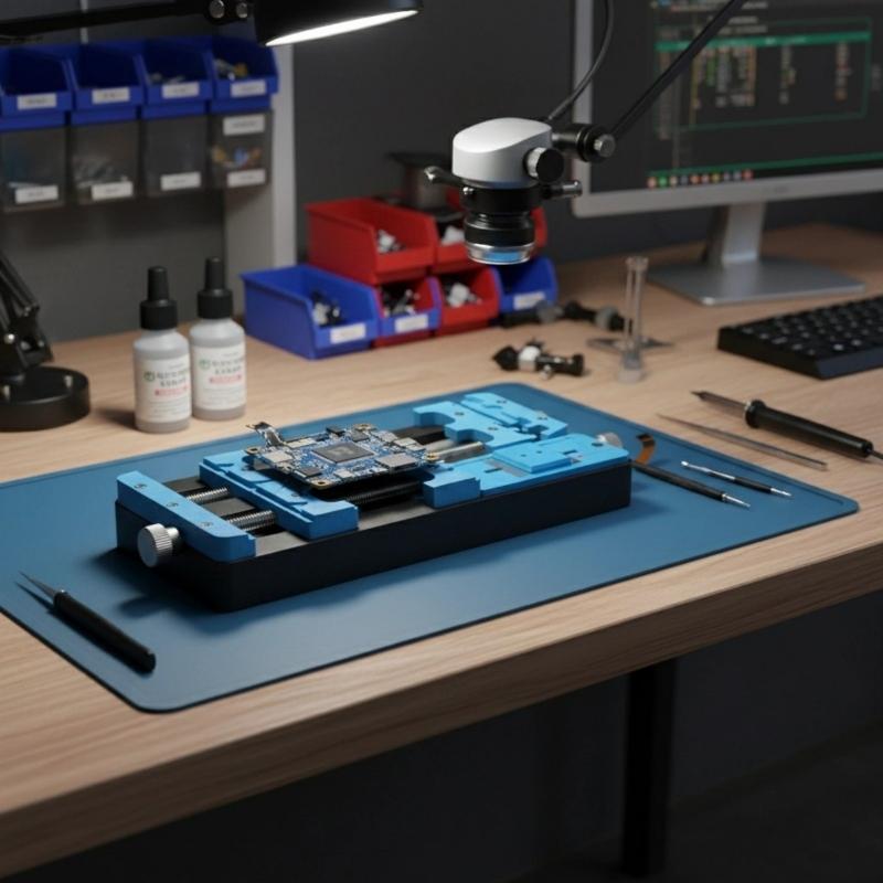 Phone Repair Fixture Bearing Holder for Phone Motherboards PCB Soldering Maintenance Repair Clamp Heat Resistant