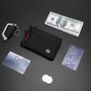 RFID Coin Purse and Anti-theft Card Holder Mini Travel Wallet with Keychain