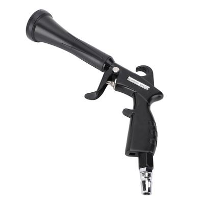 Air Cleaning Tool with Rubber Guard and Brass Adjustable Air Nozzle Aluminum Alloy for Dust Cleaning Car Detailing