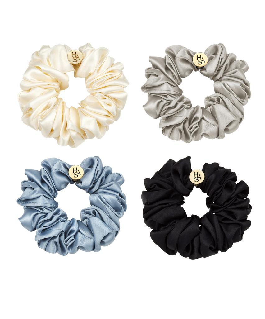 Has Hld006 Classic Pleated Scrunchie (L)