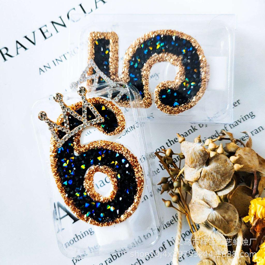 Birthday Number Candle 0-9 Digit Candle Wedding Celebration Number Candle Kids Age Candles Birthday Cake Accessories Baby Shower