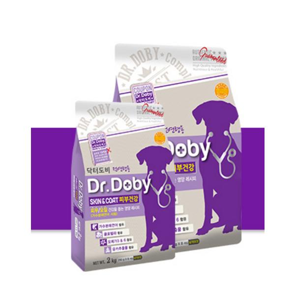 Dr. Dobby All Ages Skin & Coat Skin Health Dry Food, Skin/fur Improvement, 5kg, 1 Piece, Korean Pet Shampoo