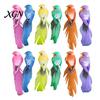 Artificial Craft Birds for DIY Projects 12Pcs Pearl Birds, Feather Bird Ornament with Clip, Colorful Small Window Displays Realistic Fake Craft, Micro