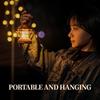 LED USB Desk Lamp Outdoor Emergency Flashlight Rechargeable Metal Vintage Hanging Camping Lamp Hanging Tent Lamp horse lantern