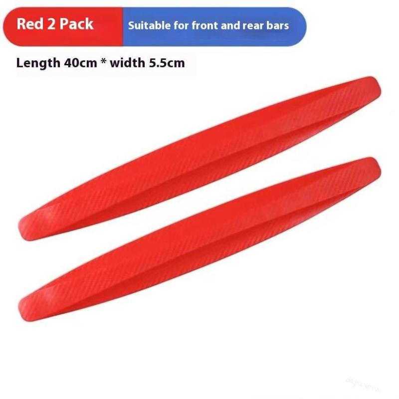2pcs Car Bumper Protector Strip Guard Corner Protection Strips Scratch Protector Cra