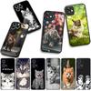 Cover for Apple iPhone 16 15 14 Plus 13 12 Mini 17 Pro Max + ProMax 16E Air 16+ 15+ Coque Phone Case Kitten Cat