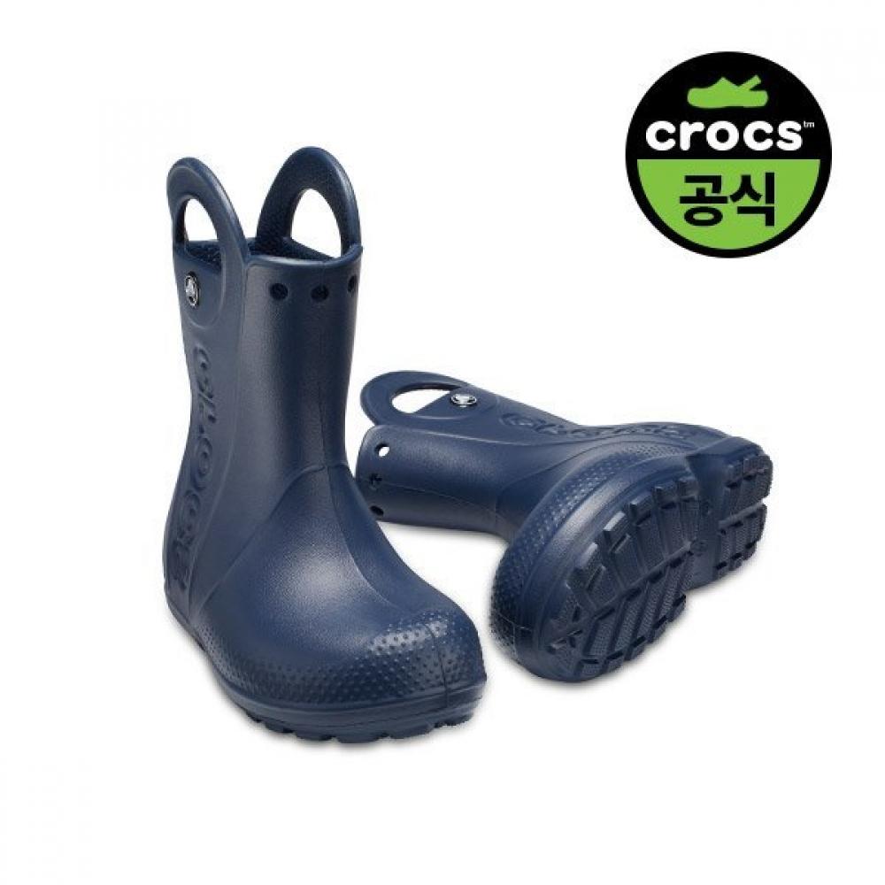 

Crocs Official Kids Handle It Rain Boots Nv NAVY(Z410)/C11