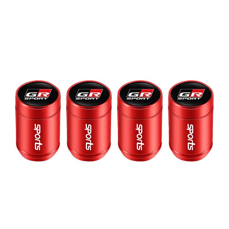 2026 Heiß Für Toyota Radkappen 4 Stück Legierung Auto Ventilkappe Radventile Staubschutz Reifen Zubehör Für Toyota Yaris Corolla Prius Au