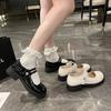 Fashion Women's Shoes Japanese Style Lolita Ladies Pumps Moccasins Mary Jane Gothic Round Toe Loafers Chic Point Wholesale Casual Shoe