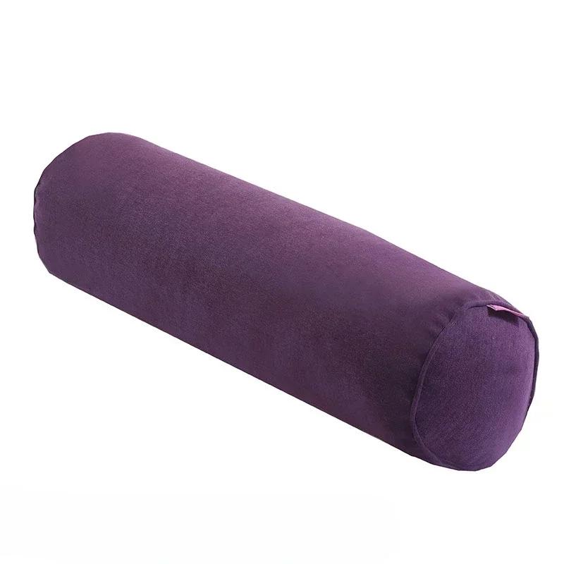 Pillow Neck Roll Cervical Round Bolster Pillows Sleeping Cylinder Support Spine Lumbar Cushion Cotton Pain Bed Tube Resilience