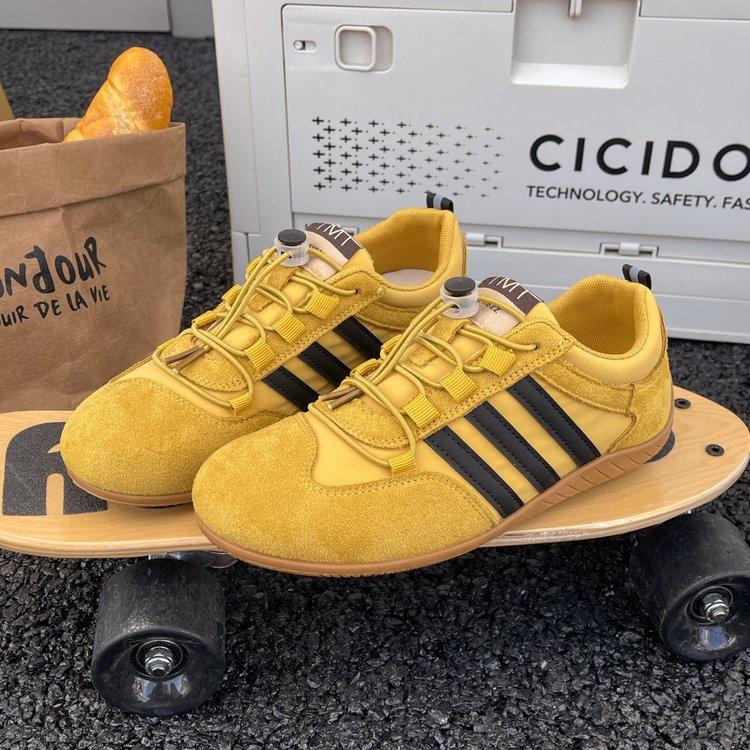 Retro German Training Shoes Women's 2025 New Summer Soft-soled Forrest Gump White Shoes Flat-soled Versatile Casual Sports Shoes