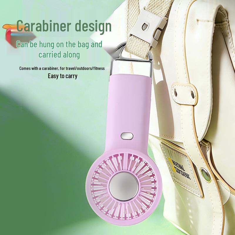 Mini USB Rechargeable Handheld Fan - Portable Electric Personal Cooling for Students and Travel