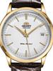 Men's Mechanical Watch Features An Automatic Movement, A Stainless Steel Case, And A Leather Strap For Daily Gatherings, Etc RA-AC0M01S10B