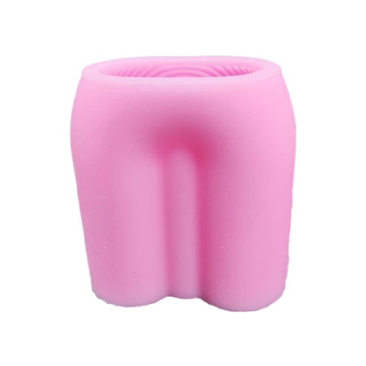 

Dried Flower Vase Silicone Mold Candlestick Resin Mold Mold DIY Decoration Tool красный
