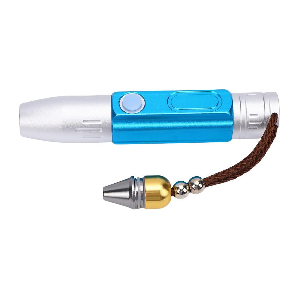 Jewelry Appraisal Lamp 3 Colors Light Aluminum Alloy Rechargeable Flashlight for Jadestone Identification