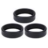 3 Pezzi Ruote Pulitore Piscina 48 232 Gomma con Presa Forte Sostituzione per Polaris 480 3900 Sport