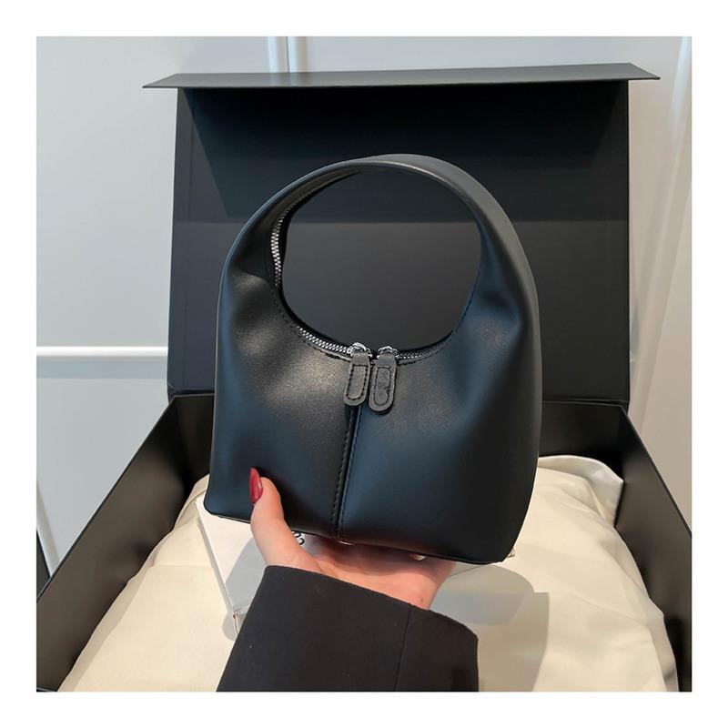 High-end small bag 2 new fashionable casual versatile underarm bag autumn texture women's portable dumpling bag