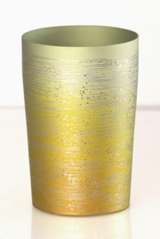 

HORIE Titanium Tumbler Cool from Niigata Prefecture Double-Walled (Small, Color) Tsubame, (T-09-RY-GG) золотой