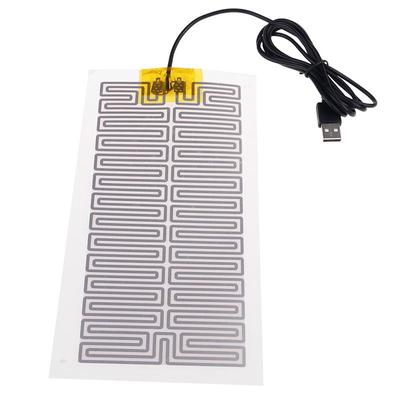 1X Usb 5V 10Cm*21Cm Heating Heater Winter Warm Plate For Waist Shoes Pad