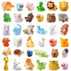 40Pcs Mini Resin Animal 40Styles Tiny Resin Animals Miniature Little Small Animal Figures Bulk for Micro Fairy Garden Landscape Accessories