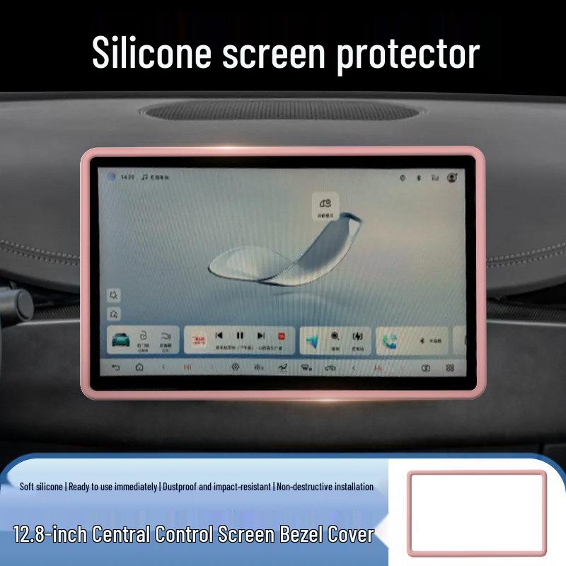 BYD Dolphin Center Screen Protector & Bezel Cover for Interior Modification