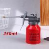 250ML Thumb Pump Oil Can Spout Manual High Pressure Oiler Pot for Workshop Car Maintenance Lubrication Tasks