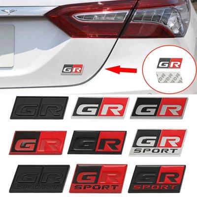 3D Metal GR Sport Logo Car Sticker Labeling Emblem Badge Decals Accessories