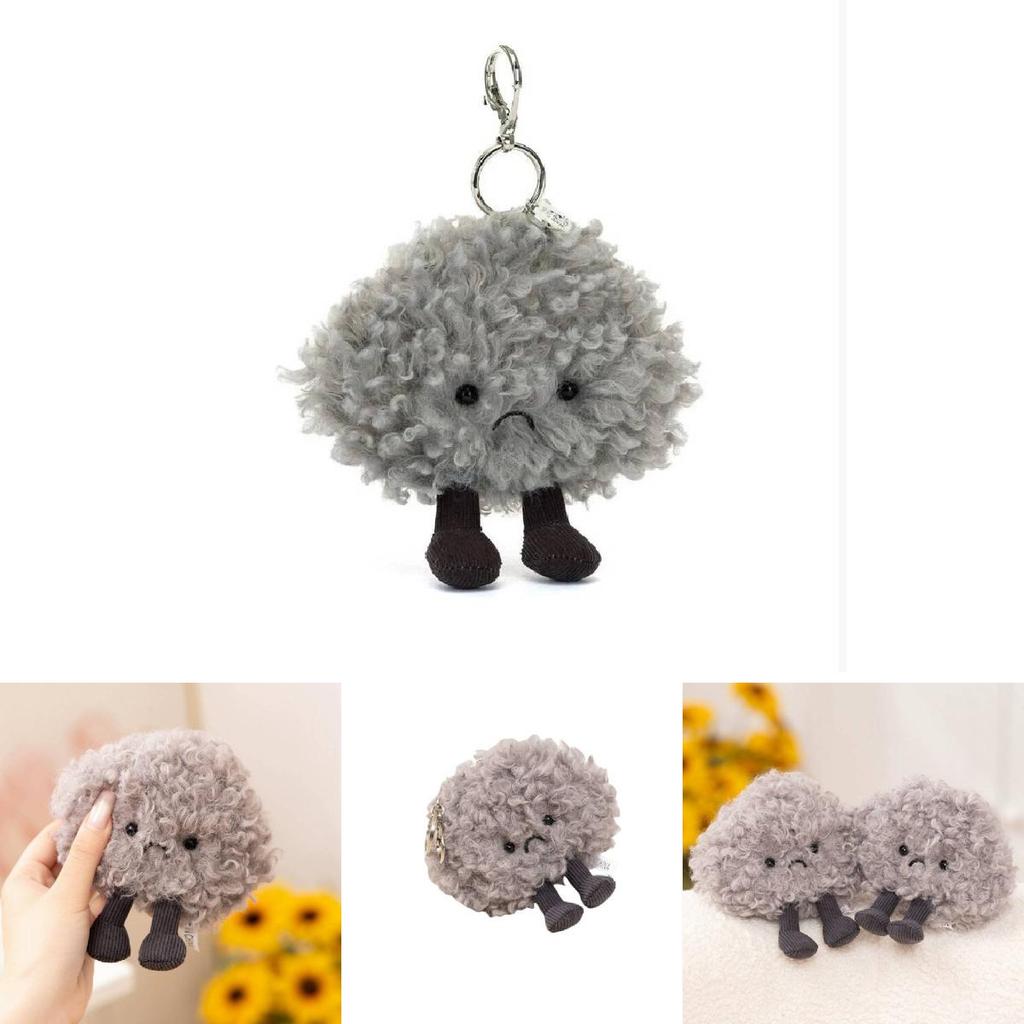 Amuseables Storm Cloud Taschenanhänger Plüschtier für Kinder und Sammler