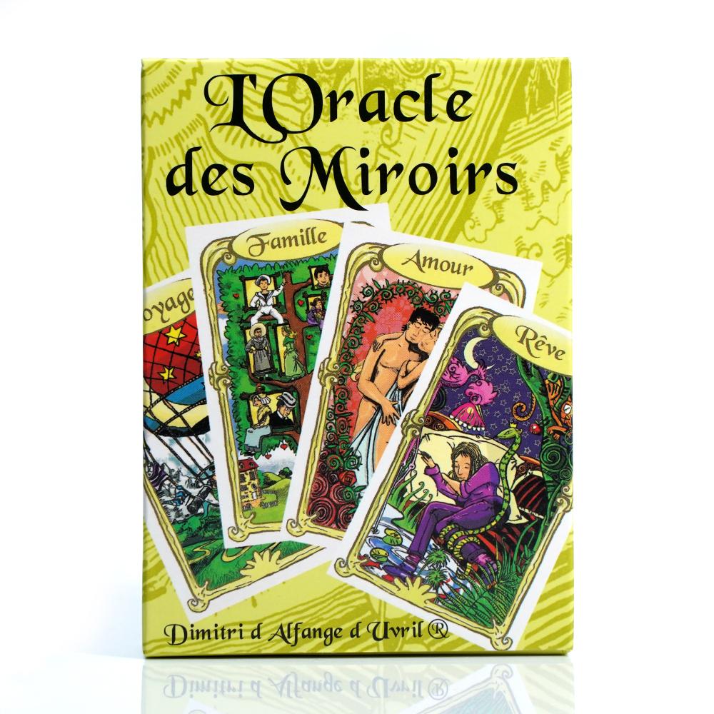 Französisch Oracle Der Spiegel Französisch von Tarotkarten Spirituelles Brettspiel