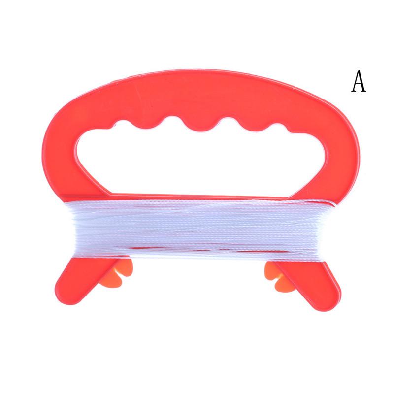 Flying Kite Line String With D Shape Winder Handle Board Outdoor Kite Tools