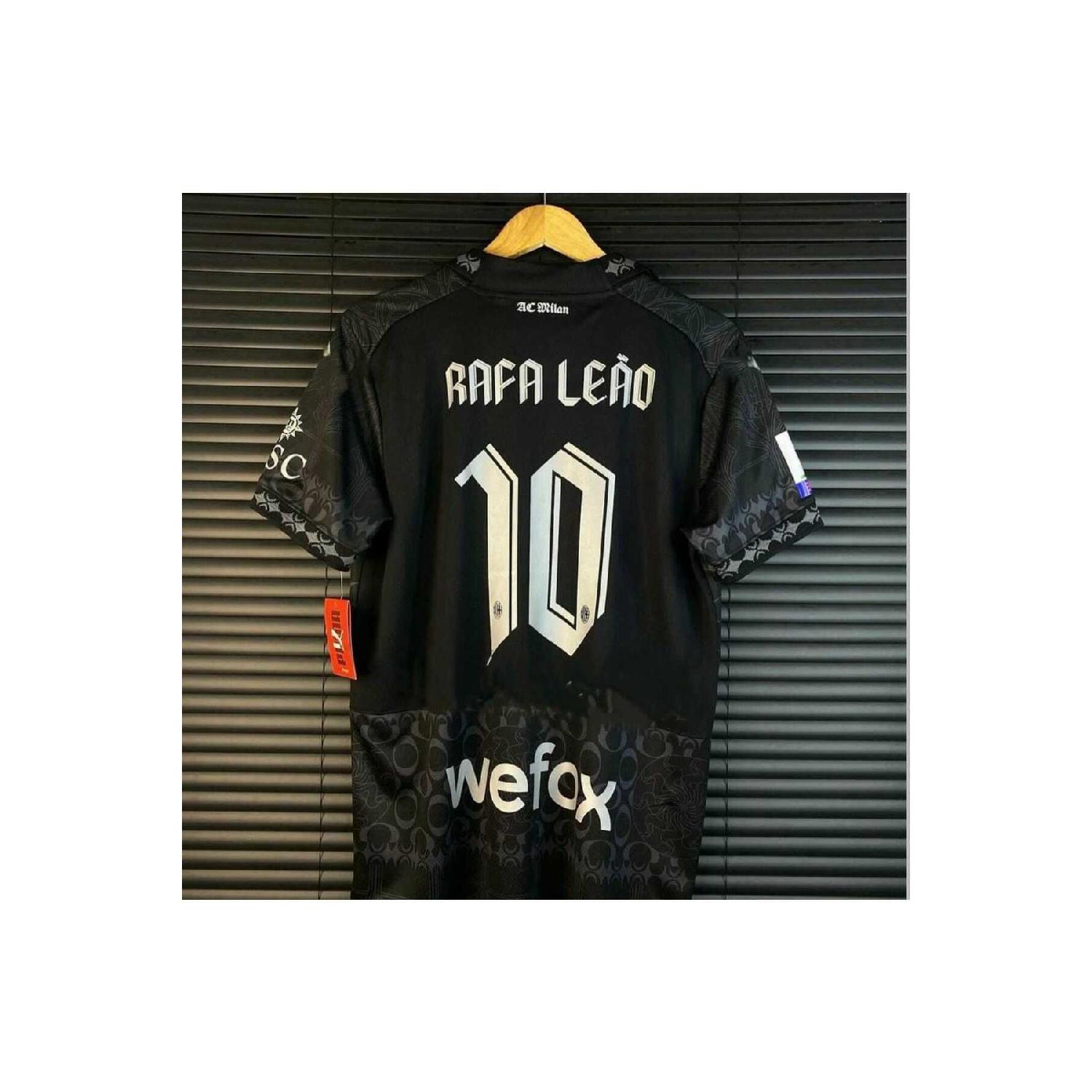 

Джерси нового сезона Ac Milan 2023/24 Rafa Leo Special Concept (черный Кит) S чёрный