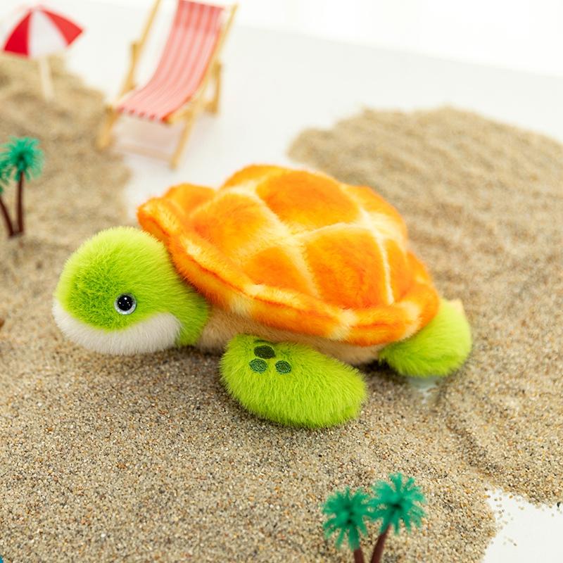 18cm Creative Turtle Plush Toys Marine Animal Turtle Plush Dolls Soft Tortoise Stuffed Animals Birthday or Holiday Gift for Kids