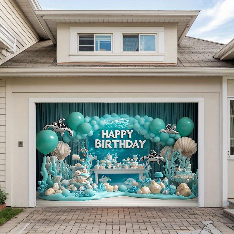 Party Backdrop Under The Sea Under Backgrounds Well Settings Event Backdrop Decoration Front Door Decor
