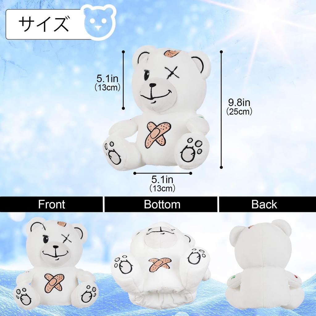 Character Golf Driver 460cc Club Wood Plush Easy To Put On and Take Polar Polar Bear Headcover, Cover, Cover, Cover, Style, Off, Soothing, Animal,