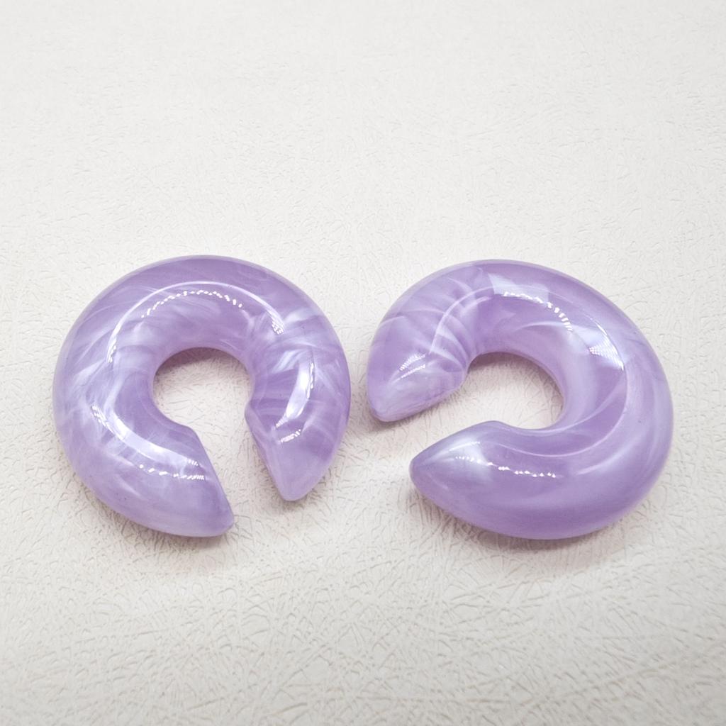 Cross border European and American women's colorful threaded ear clips without ear holes exaggerated ear bone clips and earrings