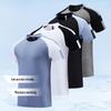 Men's Quick-Dry Ice Silk Crew Neck Sports T-Shirt