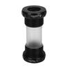 Mountain Bike Chain Wheel Bottom Bracket Thread Integrative Crankset Bearings (Black)
