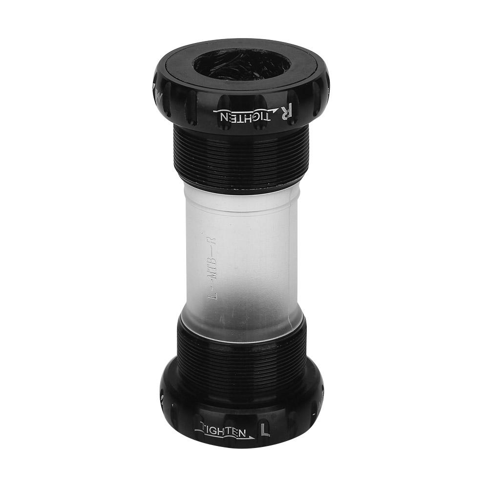 Mountain Bike Chain Wheel Bottom Bracket Thread Integrative Crankset Bearings (Black)