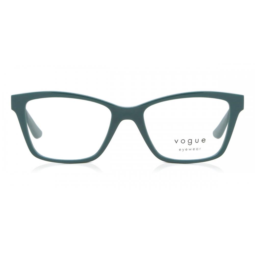 

Vogue Eyewear Vo5420 3050 Women Eyeglasses Dark Green/51-17-140