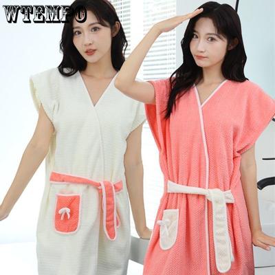 New Bath Towels Fashion Lady Wearable Fast Drying Bath Towel Beach Spa Bathrobes Bath Skirt Bath Towels