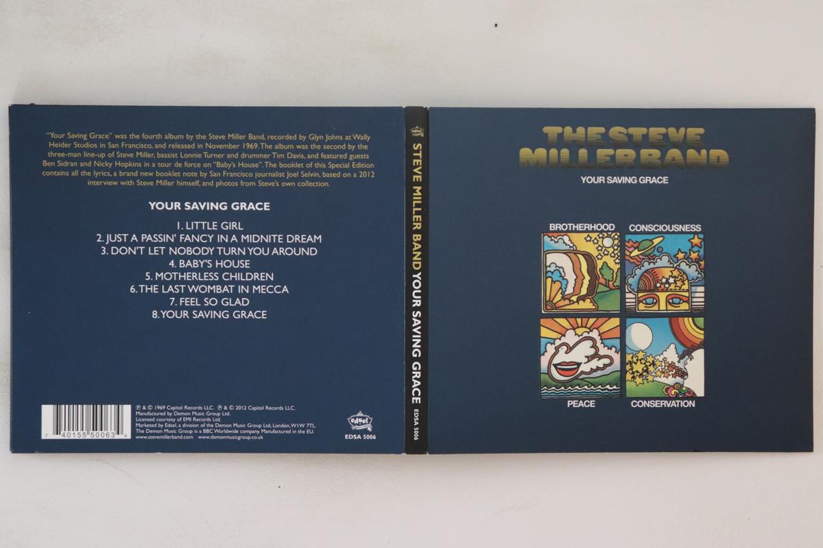

CD STEVE MILLER BAND Your Saving Grace EDSA5006 EDSEL 2012 UK Rock Used